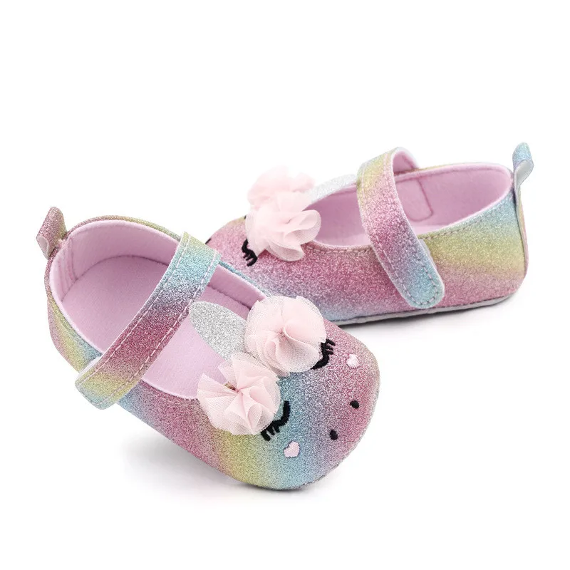 Zapatos de cuna con suela suave