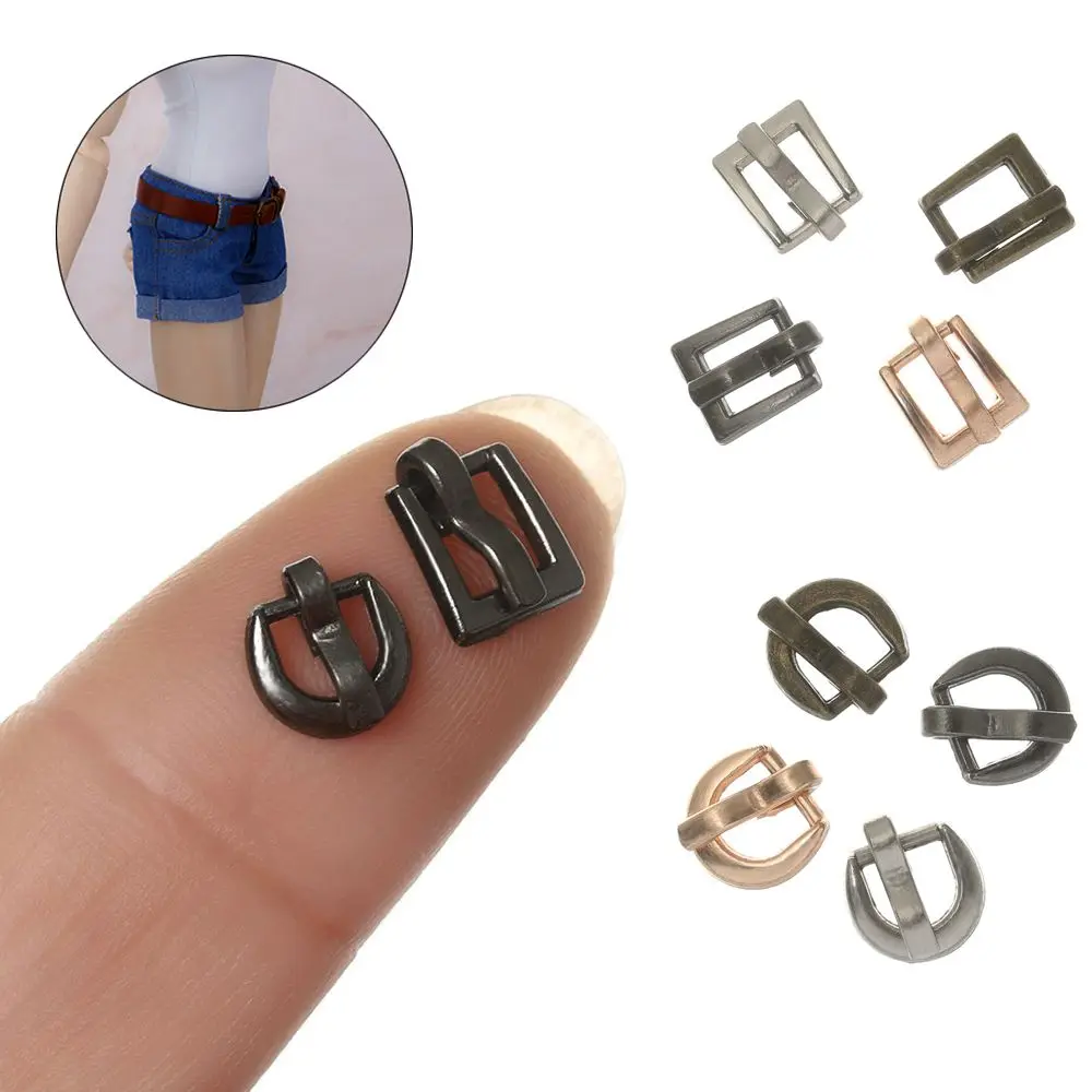 Hebillas mini para ropa de muñecas – Acabado metálico hecho a mano - imagen 2