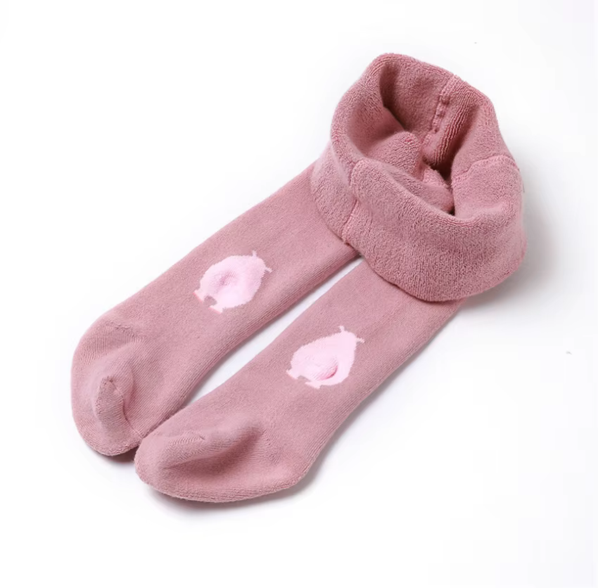 Medias gruesas de punto con pelo sintético unisex para invierno - imagen 5