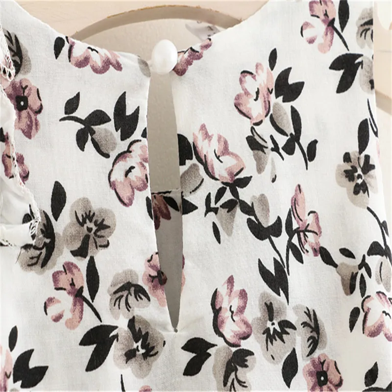 Lawadka Vestido Floral para Niña 2-6 años – Estilo Princesa - imagen 5