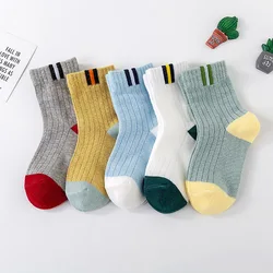 Calcetines de algodón para bebé niña con estampado animales