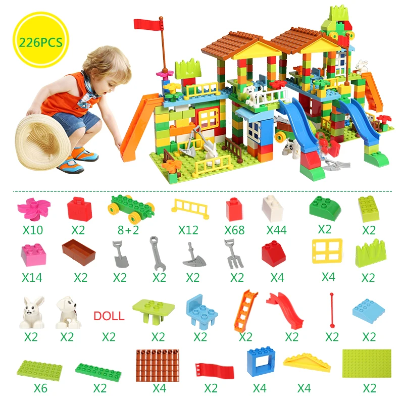 Bloques de construcción grandes para niños - Juguete educativo - imagen 2