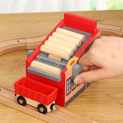 Thom Sawmill vías de tren madera accesorios escena coches juguetes