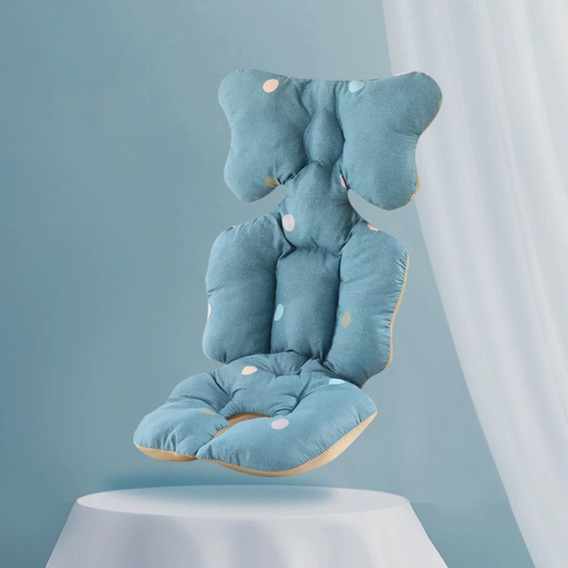 Cojín asiento cochecito bebé con soporte para cabeza y cuello - imagen 2