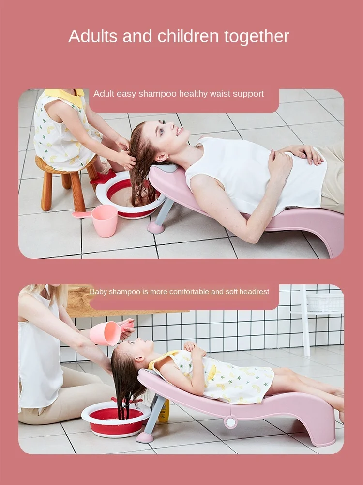 LazyChild Silla de champú plegable para bebé - imagen 3