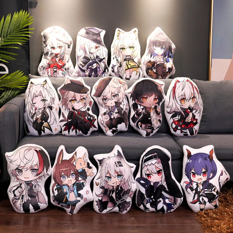 Arknights Gladiia cojín doble cara estampado decorativo infantil