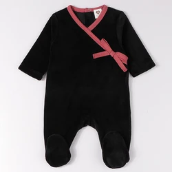 Body de bebé manga larga con lazo rojo - Ropa para recién nacidos