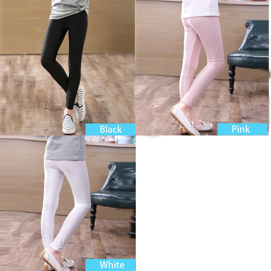 SheeCute Leggings con brillo para niña – Mallas suaves para otoño y primavera - imagen 3