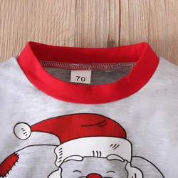 Babzapleume conjunto de Navidad para bebé recién nacido de dibujos