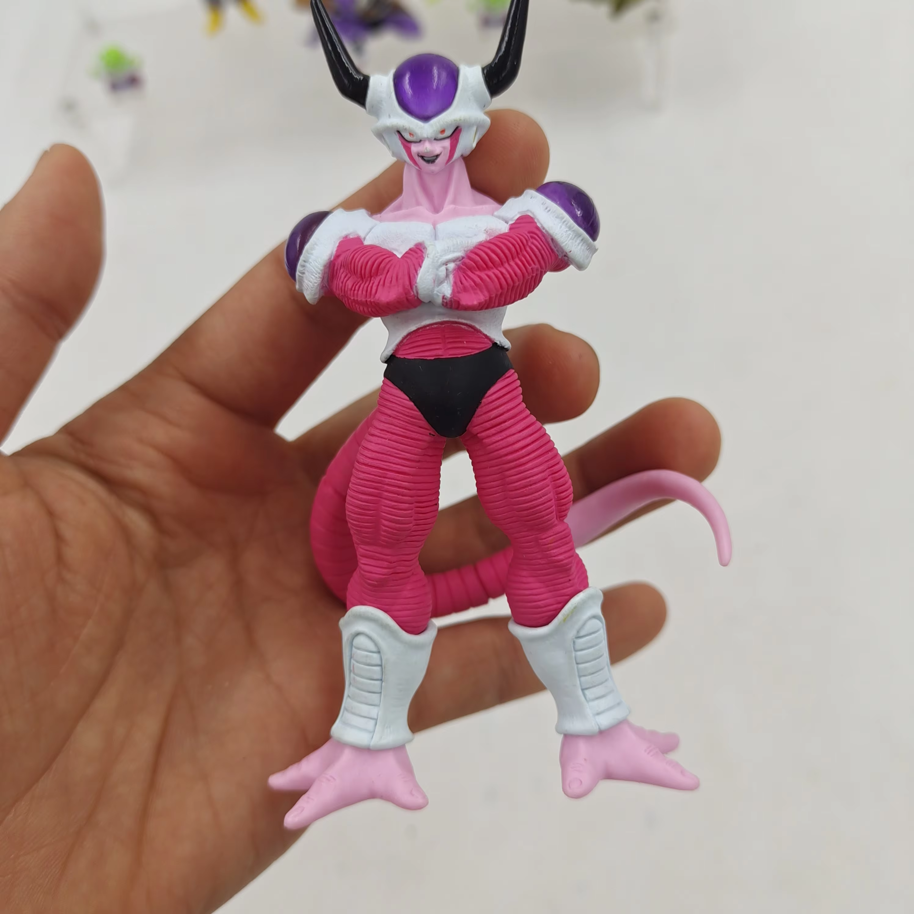 Detalle de la figura en pose