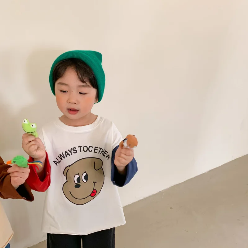 MILANCEL Camiseta manga larga con dibujos animados para niños - imagen 2