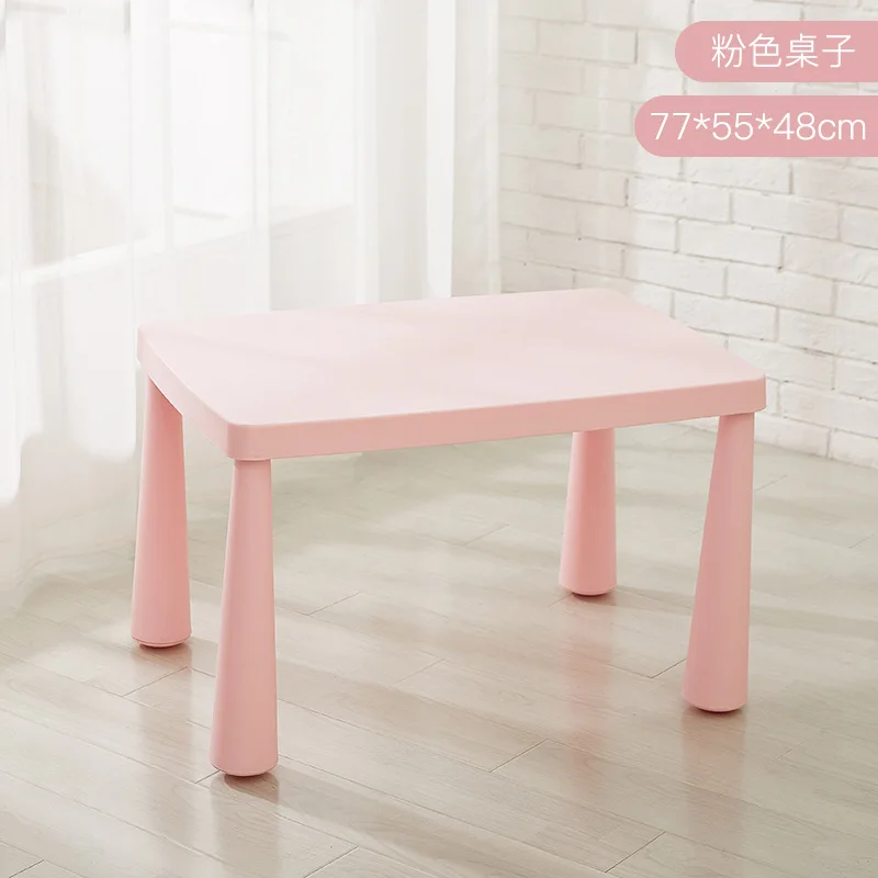LazyChild Mesa de estudio para niños con silla ergonómica y colorida - imagen 4