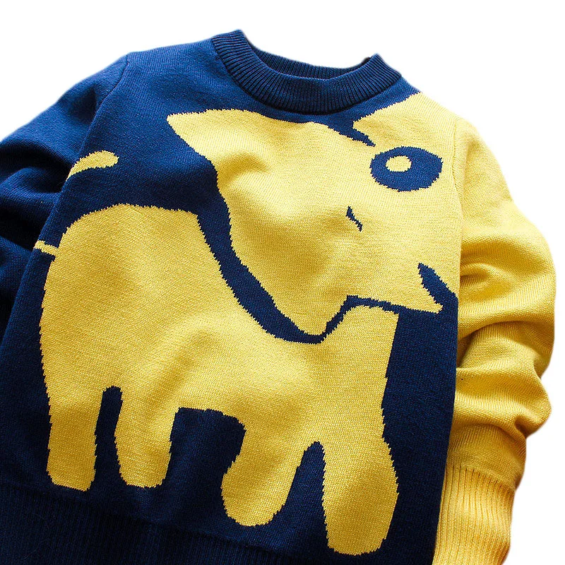 Jersey de punto de algodón para niño – manga larga cálida invierno - imagen 4
