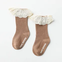 Calcetines antideslizantes de algodón para bebé invierno