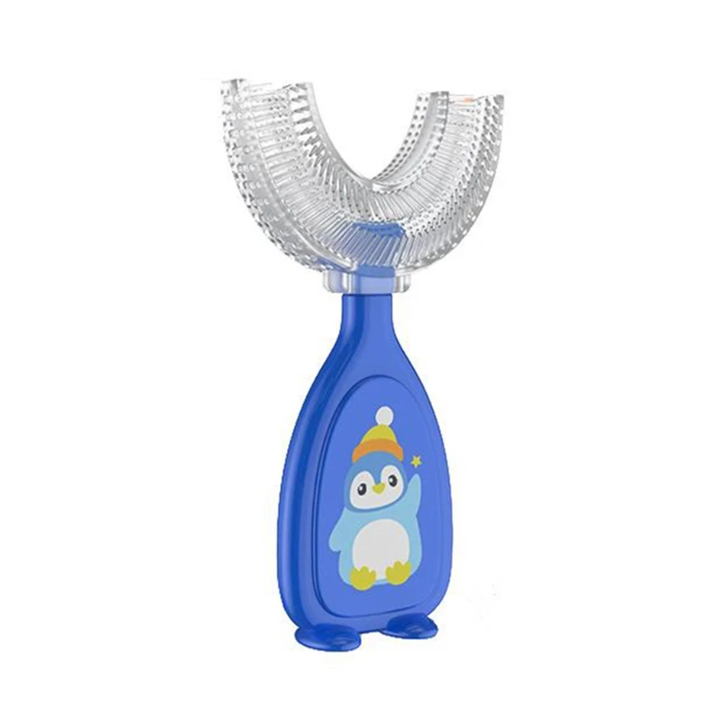 Cepillo de dientes en forma U para niños – Entrenamiento suave - imagen 5
