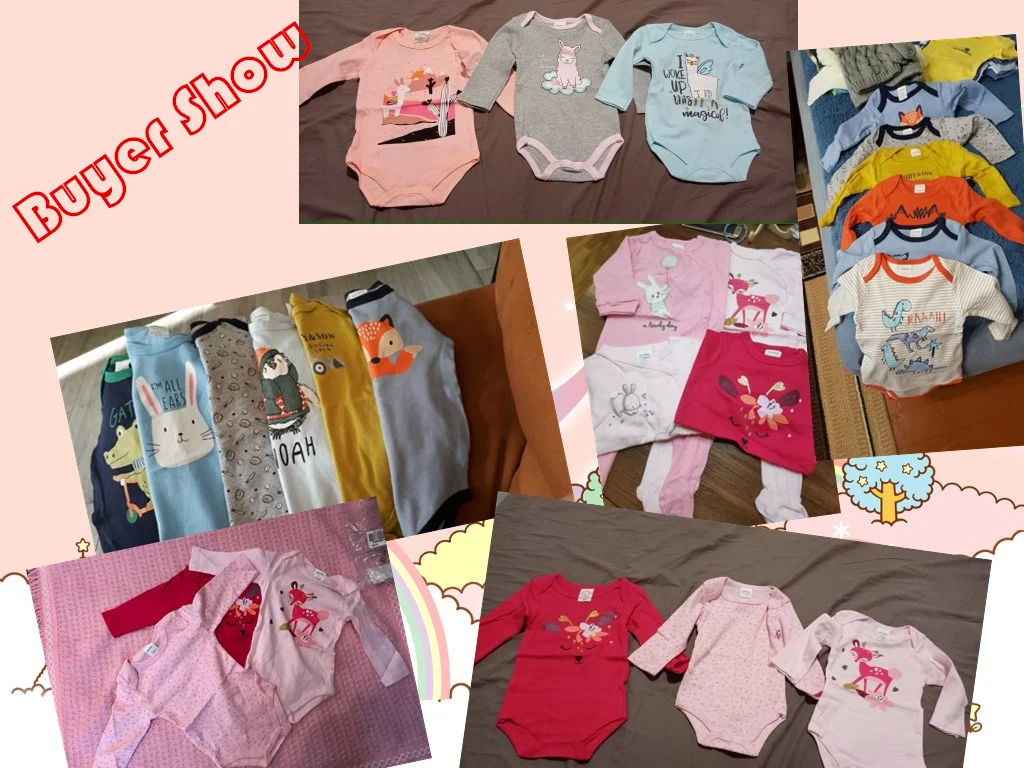 Pack de bodys para recién nacidos y bebés