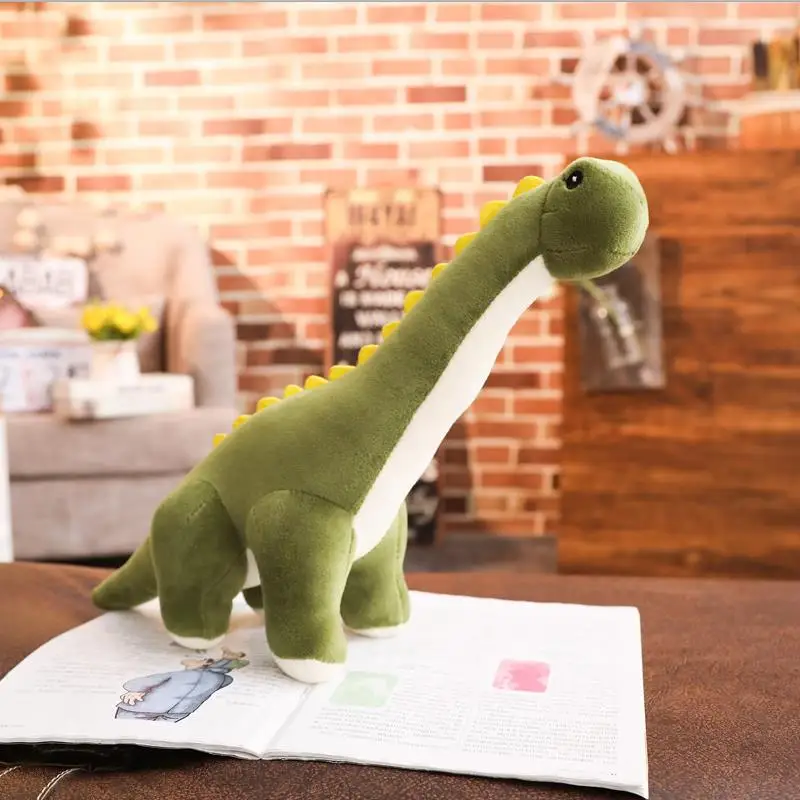 Peluche dinosaurio Tanystropheus colorido, juguete de regalo - imagen 2