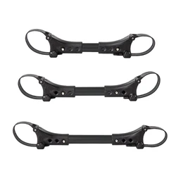 Conector para cochecito de bebé gemelar con articulación universal