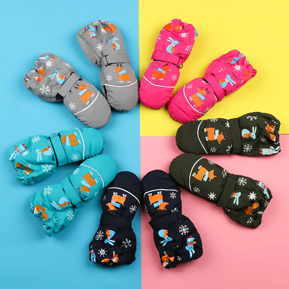 Guantes infantiles en varios colores
