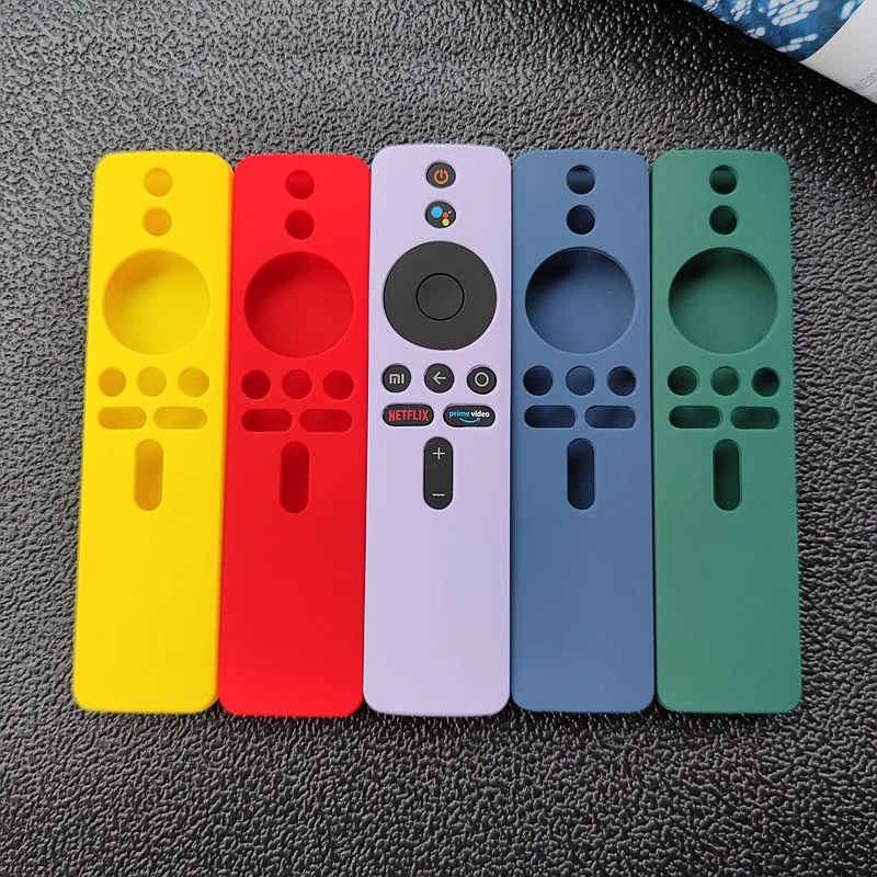 Funda instalada en mando a distancia