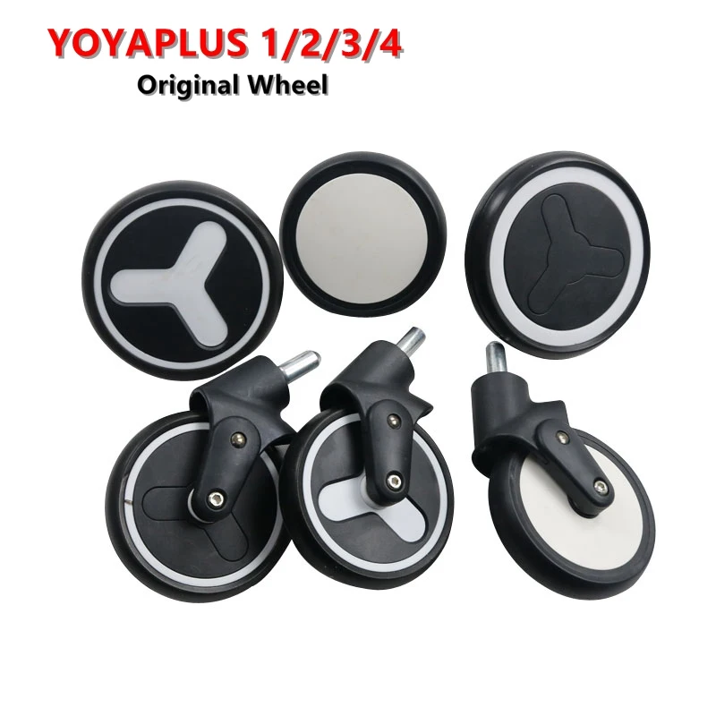 Ruedas de repuesto Yoyaplus – Goma originales para cochecito - imagen 4