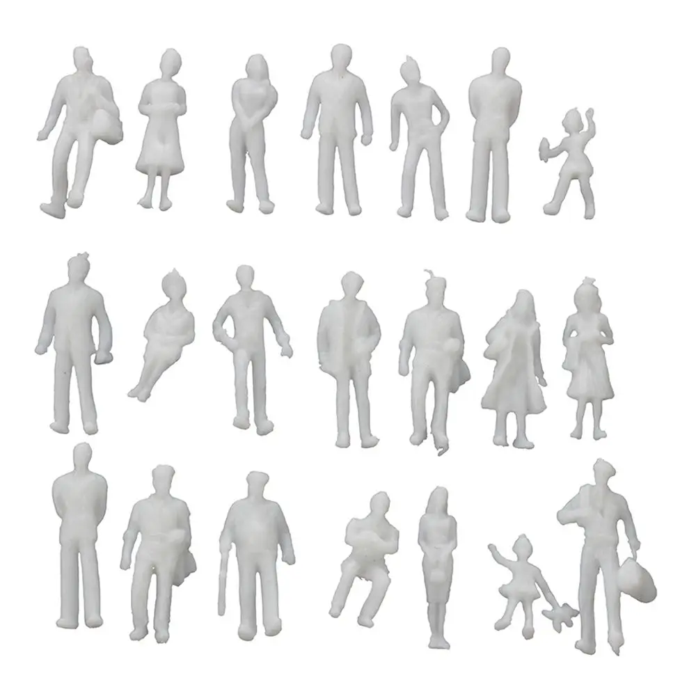 Figuras de personas en miniatura para casas de muñecas - imagen 4