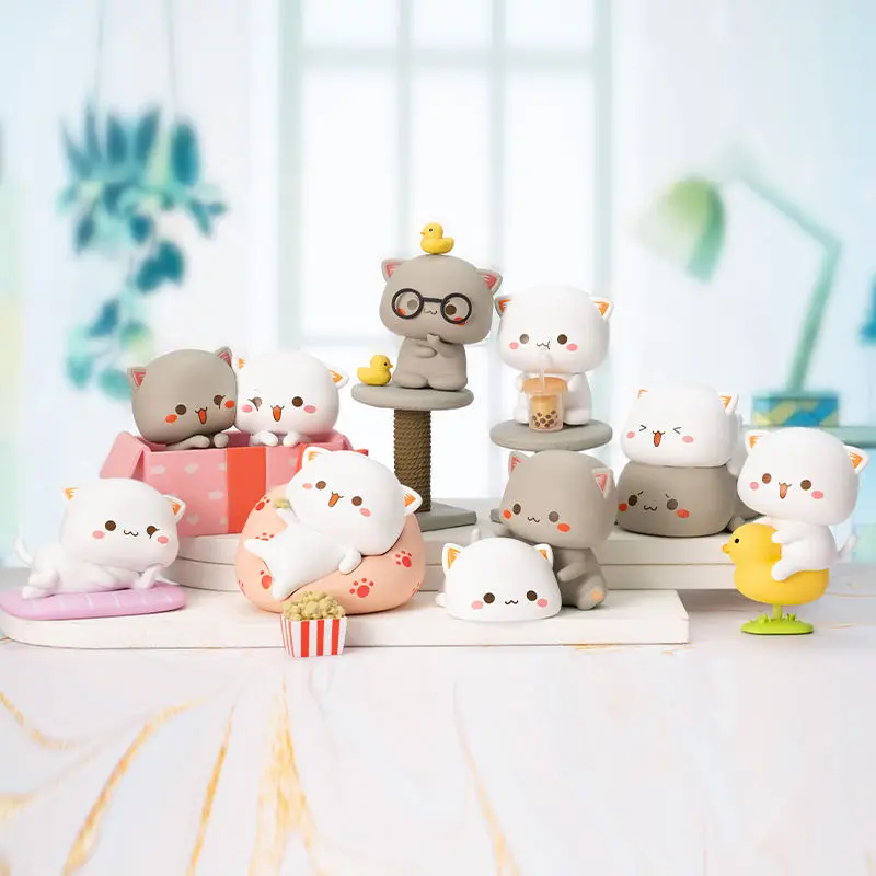 Mitao Cat figura de gato animado coleccionable para niños - imagen 5