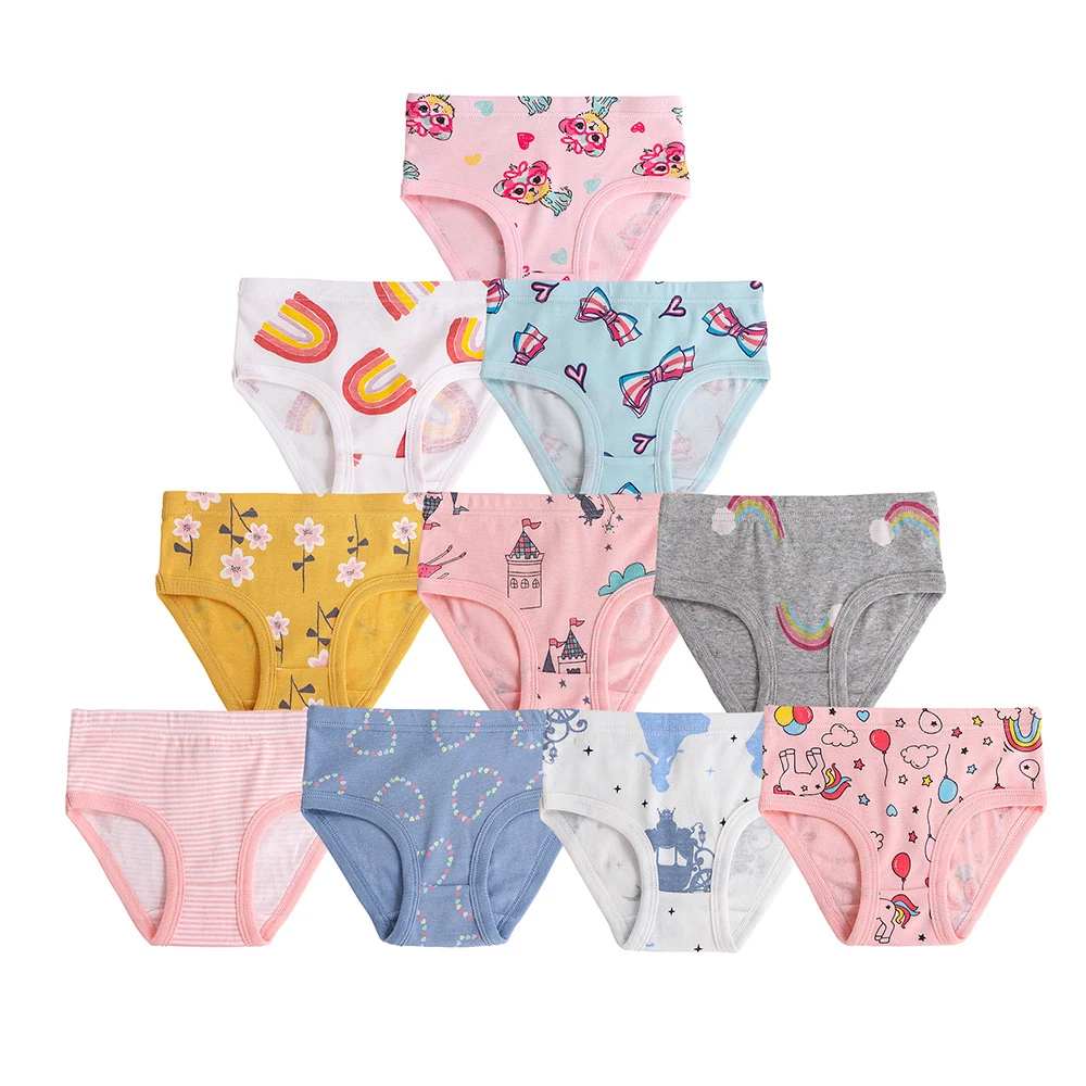 Bragas de algodón puro para bebé niña – pantalón corto verano - imagen 2