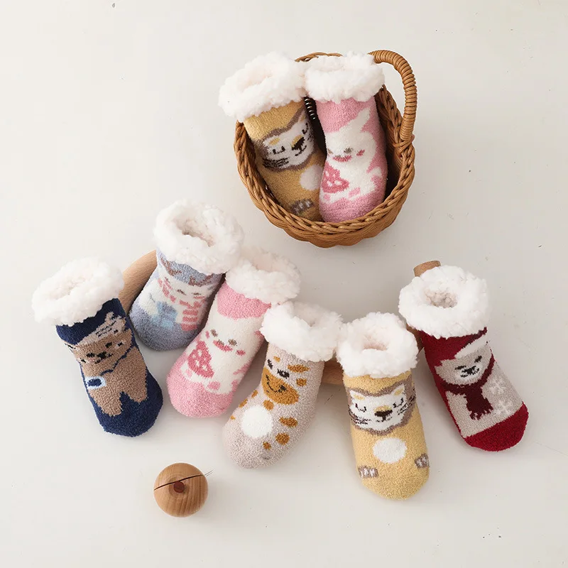 Calcetines con motivos navideños para bebé
