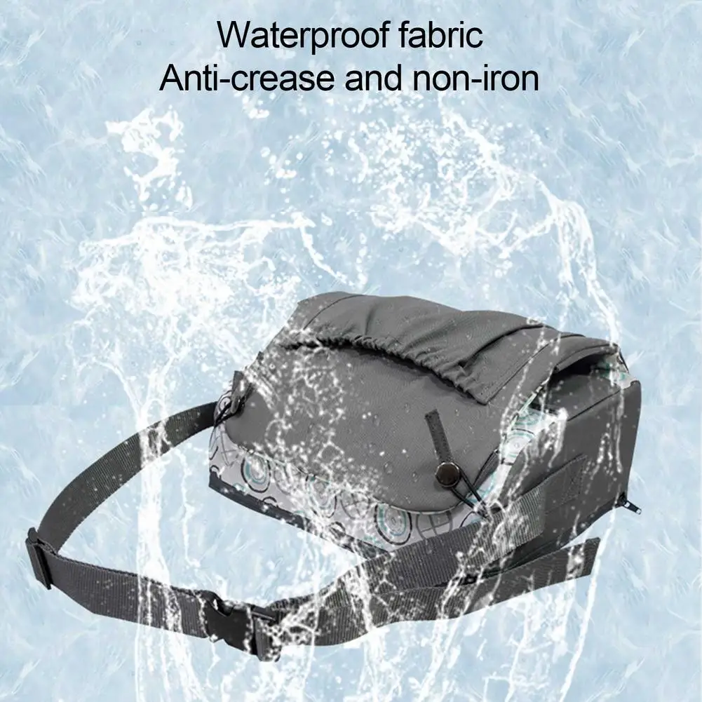 Silla alta portátil para bebé con tela Oxford impermeable y segura - imagen 3