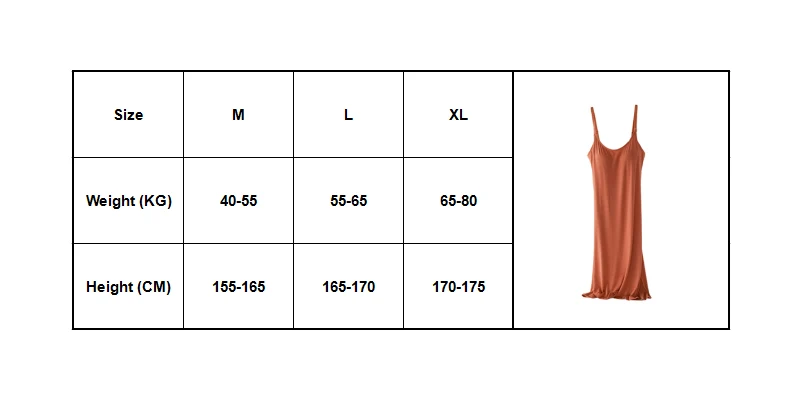 Tabla de tallas (consulta la imagen)