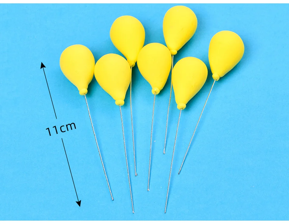 Figuras listas para colocar como toppers