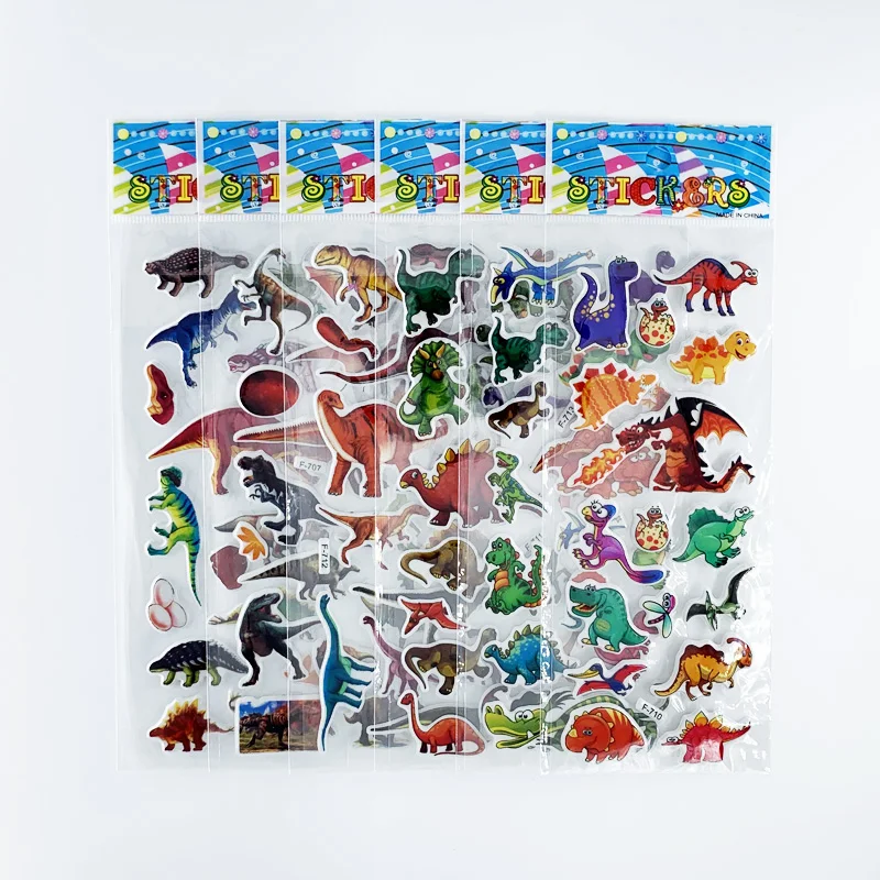 Pegatinas de dinosaurios para niños – adhesivos impermeables - imagen 5