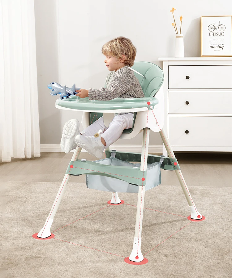 Silla multifuncional vista lateral