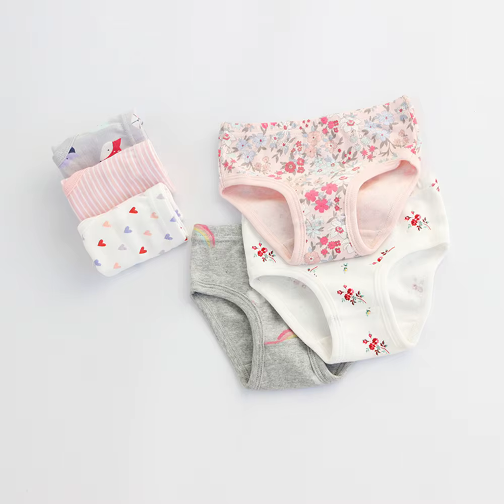 Bragas de algodón puro para bebé niña – pantalón corto verano - imagen 4