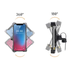 Soporte universal 360° para teléfono en cochecito de bebé