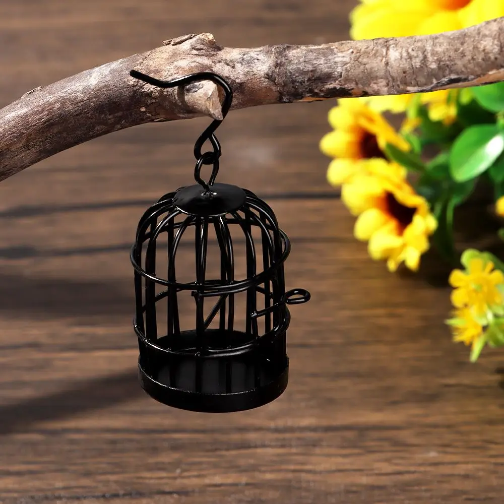 Jaula de pájaros juguete para niños manualidades escala 1:6 - imagen 4