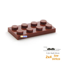 Bloques de construcción educativos DIY compatibles con ladrillos 2x4