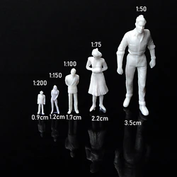 Figuras miniaturas de plástico ABS para niños – Modelos a escala 1:50-1:200