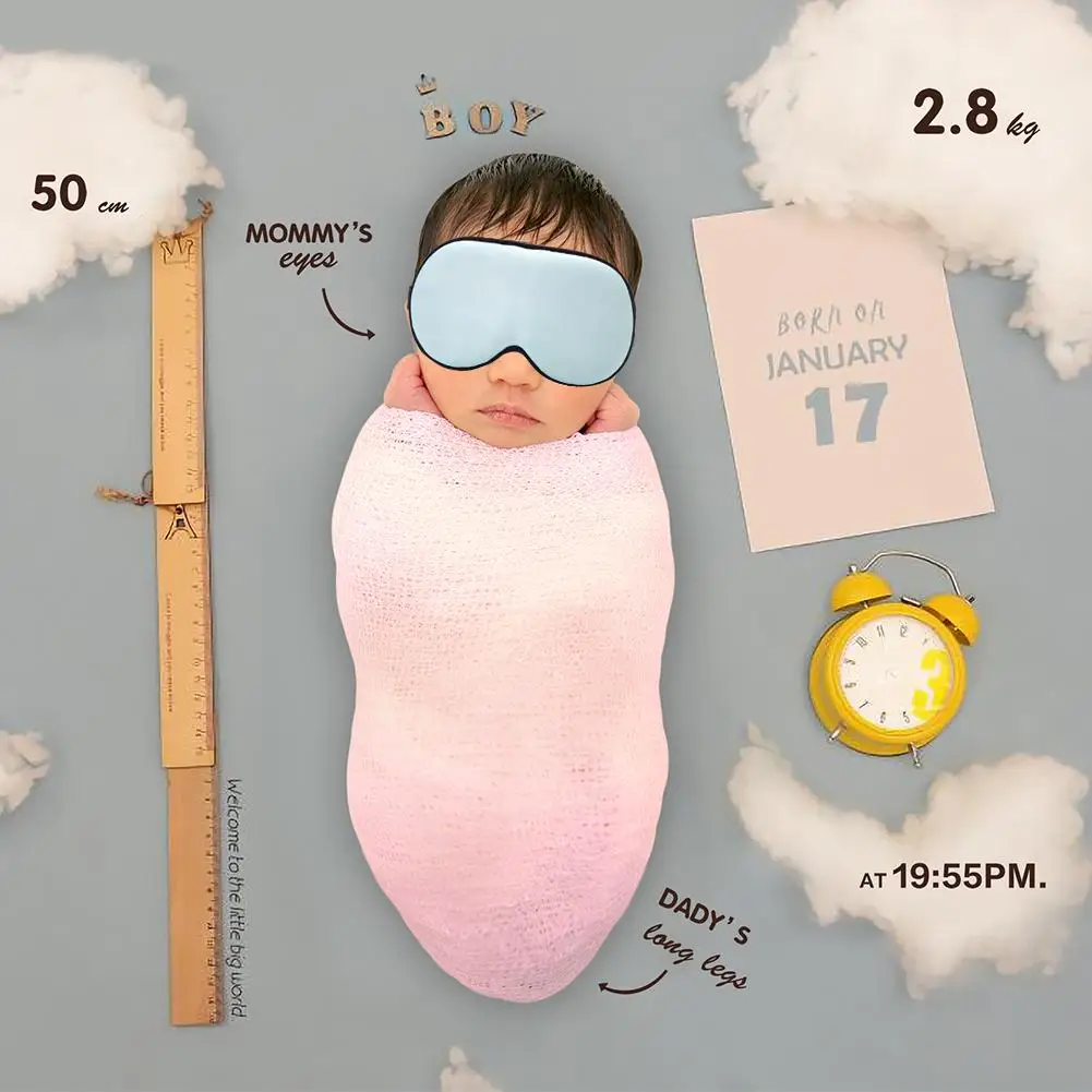 Antifaz para dormir seda de morera Momme para bebés