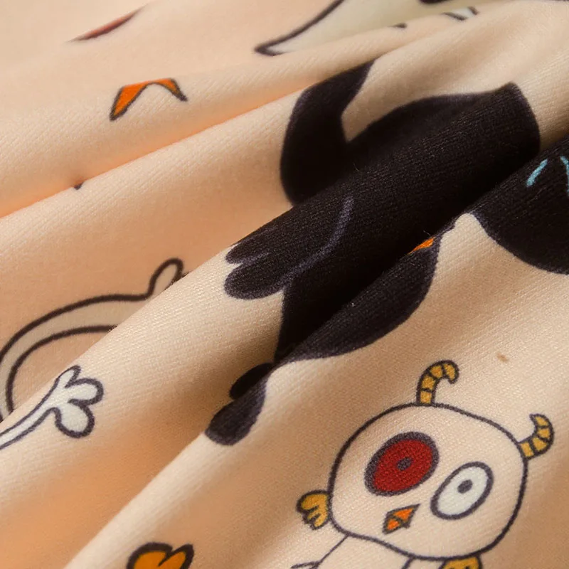 Detalle del estampado de calabaza