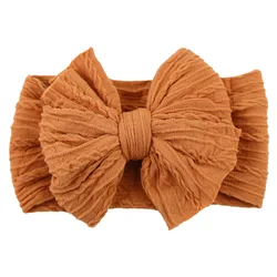 Bandana elástica para bebé con nudo – Turbante de nylon para niños