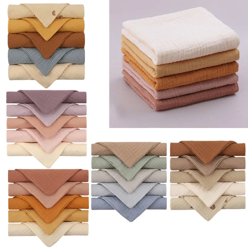 Babero de gasa suave para bebé – Algodón absorbente - imagen 2
