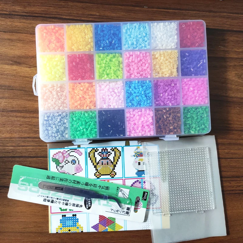 Cuentas Hama para niños – Kit creativo 3D de plancha - imagen 4
