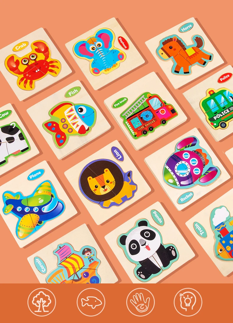 Diseño animales Montessori
