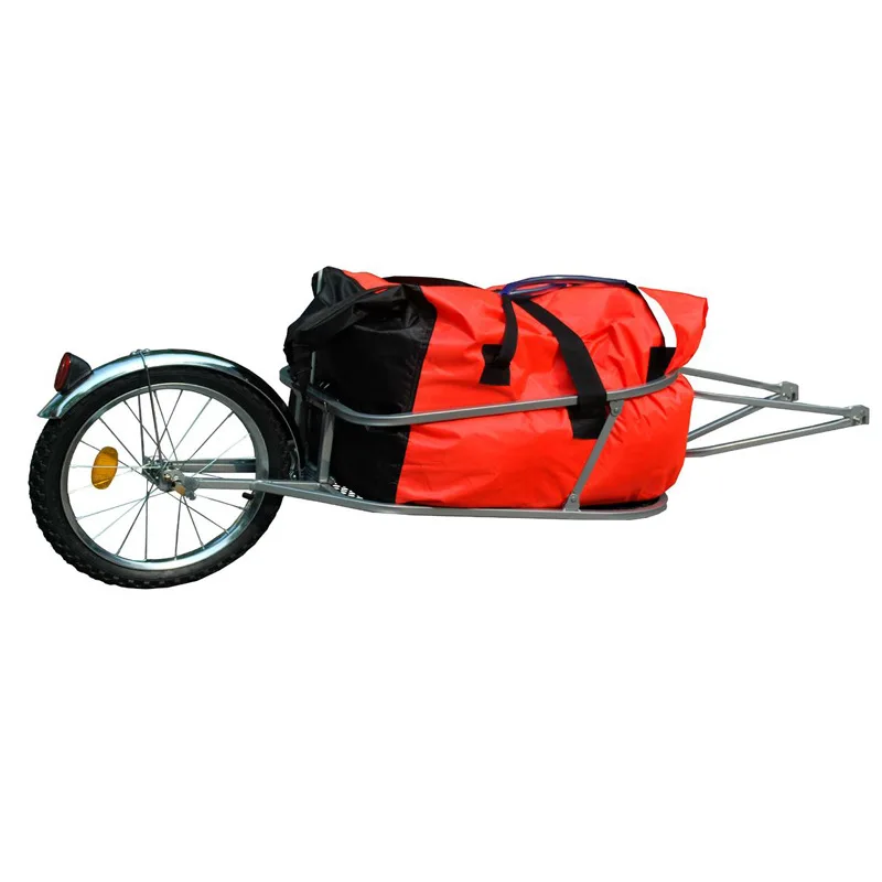 Remolque bicicleta de una sola rueda con neumático grande para acampar - imagen 5