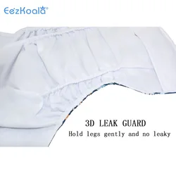 Pañales de bolsillo de tela EezKoala secado rápido lavables para bebé