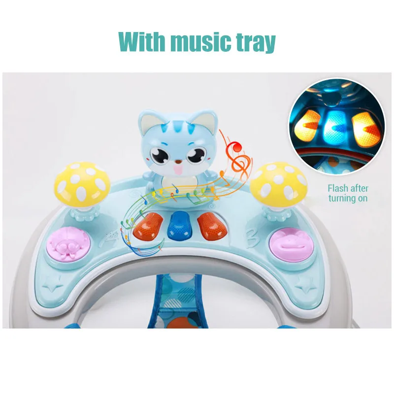 LazyChild Andador Bebé Musical con Ruedas y Equilibrio - imagen 4