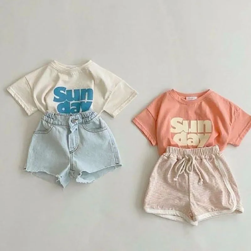 Body de algodón coreano para recién nacido - Estampado de letras - imagen 5