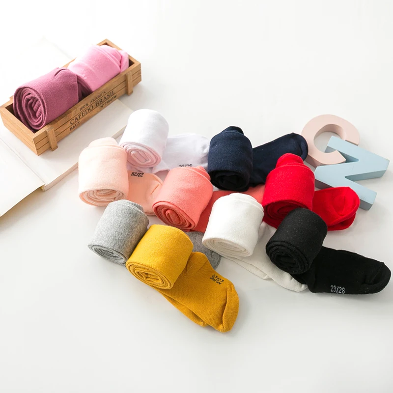 Medias infantiles de algodón suaves al tacto para niños – Otoño